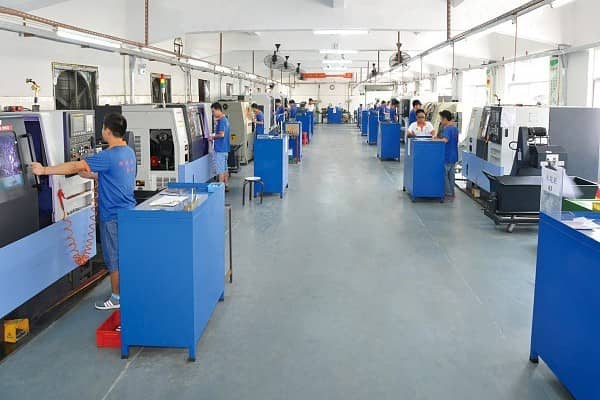 數(shù)控車床生產車間